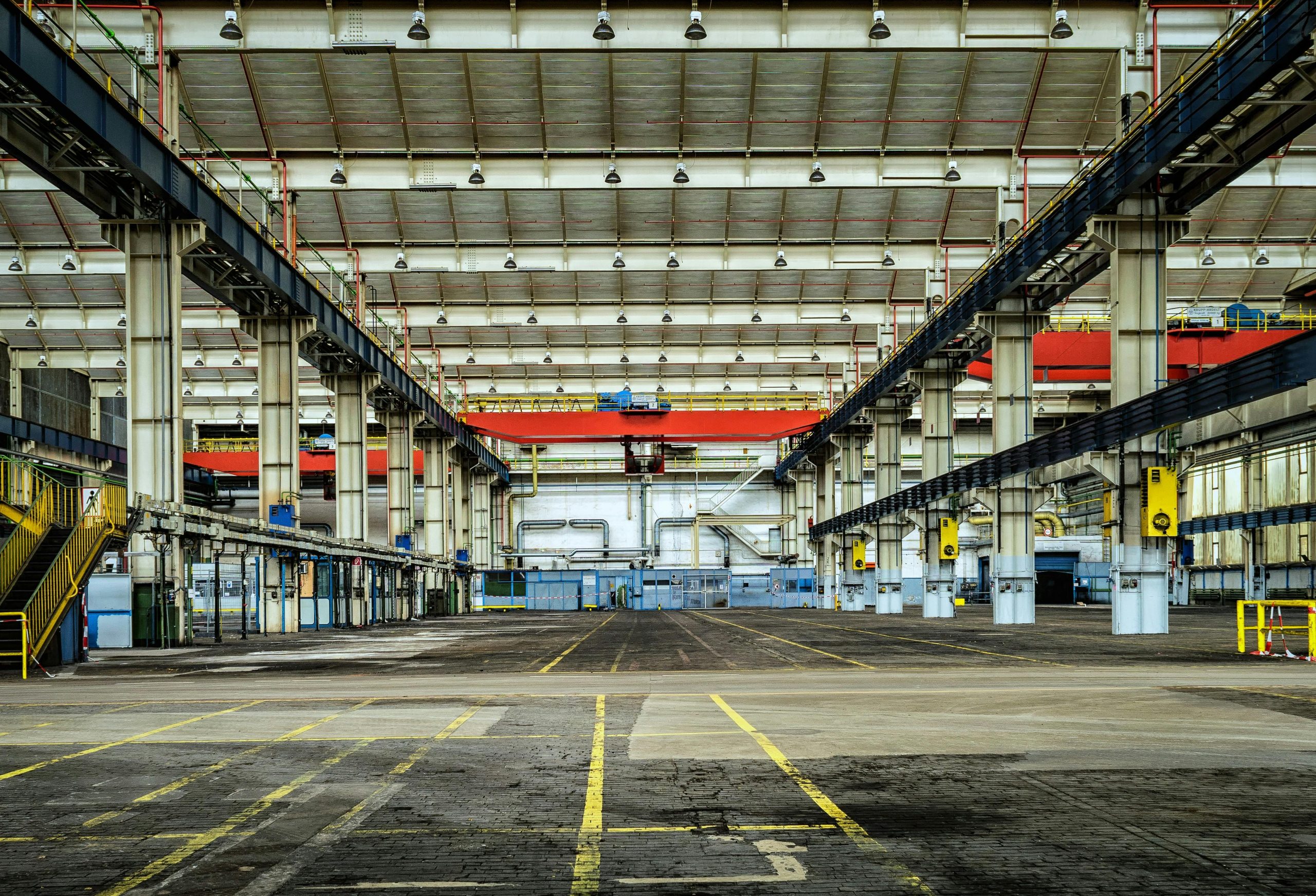 An image of the inside of a factory