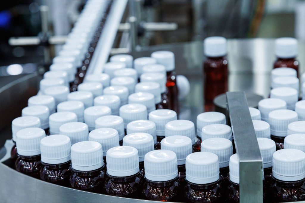 pharmaceutical manufacturing assembly line